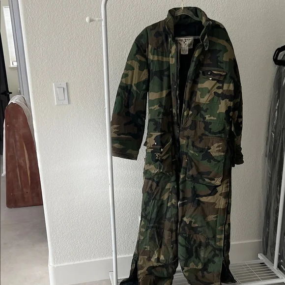 Duck Bag Camo Onesie Jumpsuit Coveralls - Picture 8 of 9